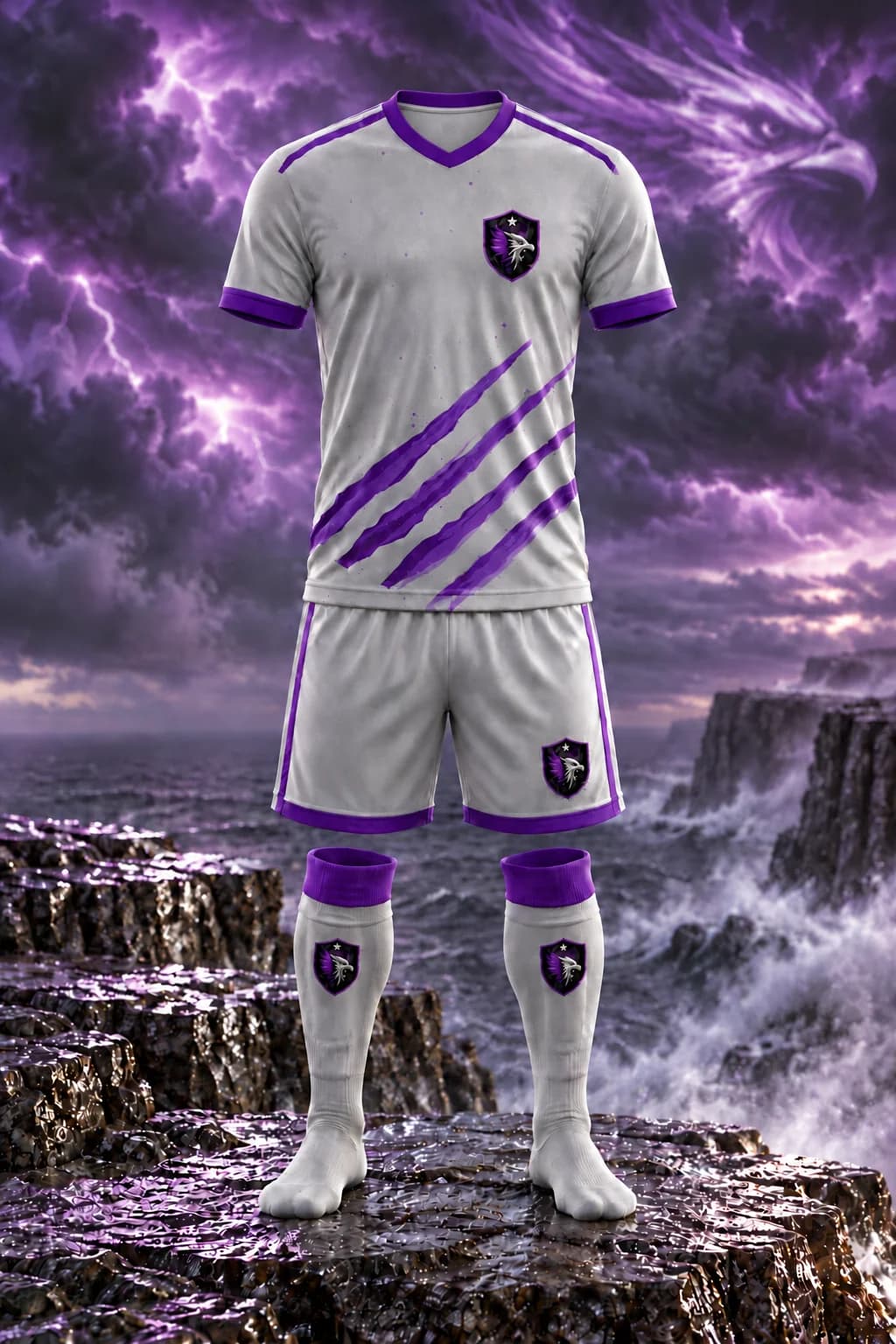 Invicta SC jersey, shorts and game socks in the club's world.